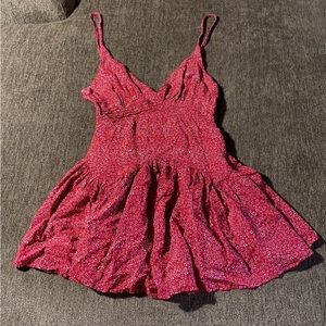 Princess Polly Red Mini Romper